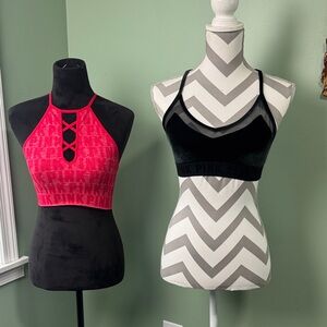 2 PINK Victoria's Secret Sports Bras small